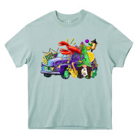 Arona mardi gras gnome on the truck Heavy Core Tee - CowGirlArtShop