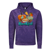 Cloud Purple thankful pumpkins Vintage Hoodie - BundleAndBundleShop