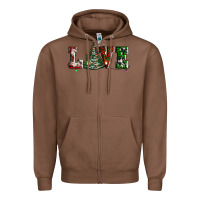 Chestnut love christmas tree Zipper Hoodie - AdoDesignShop