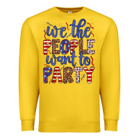 Lemon we the people want to party Premium Sweatshirt - JahusDesignShop