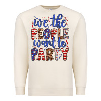 Sandshell we the people want to party Premium Sweatshirt - JahusDesignShop