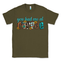 Army Green you had me at coffee Classic Tee - Artiststas
