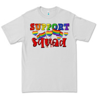 Dove Grey Support squad pride Premium Tee - CowGirlArtShop
