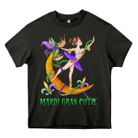 Asphalt mardi gras cutie Heavy Core Tee - CowGirlArtShop