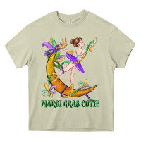 Mossy mardi gras cutie Heavy Core Tee - CowGirlArtShop