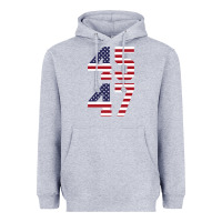 Heather Grey 4547 Heavyweight Hoodie - DesigneFamous