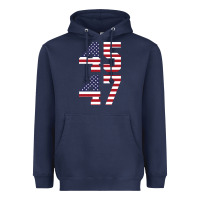 Navy 4547 Heavyweight Hoodie - DesigneFamous