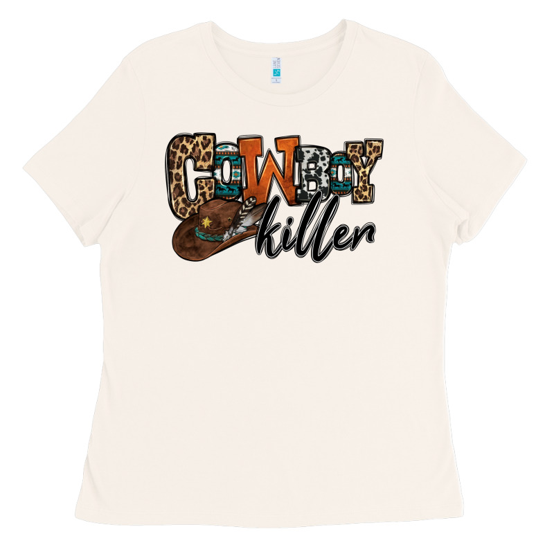 Cowboy Killer Ladies Tee by OliviaCreatesArt | Teevron