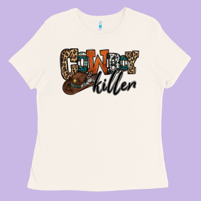 Cowboy Killer Ladies Tee Designed By Oliviacreatesart
