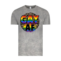 Cloud Rock Gay af Vintage Tee - FaDigitalArtStudio