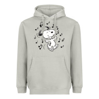 Moon Dust dancing dog Heavyweight Hoodie - DesigneFamous