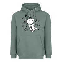 Sage dancing dog Heavyweight Hoodie - DesigneFamous