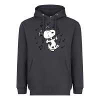 Smoke dancing dog Heavyweight Hoodie - DesigneFamous