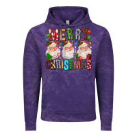 Cloud Purple Merry christmas santa Vintage Hoodie - FaDigitalArtStudio