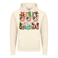 Vintage Artic Merry christmas santa Vintage Hoodie - FaDigitalArtStudio