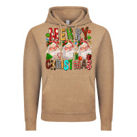 Vintage Coffee Merry christmas santa Vintage Hoodie - FaDigitalArtStudio
