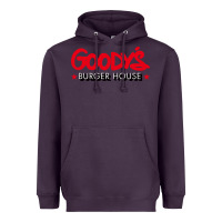 Plum goody's burger house Heavyweight Hoodie - DesigneFamous