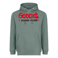 Sage goody's burger house Heavyweight Hoodie - DesigneFamous