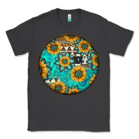 Smoke Round western pattern Classic Tee - Jasminsmagicworld