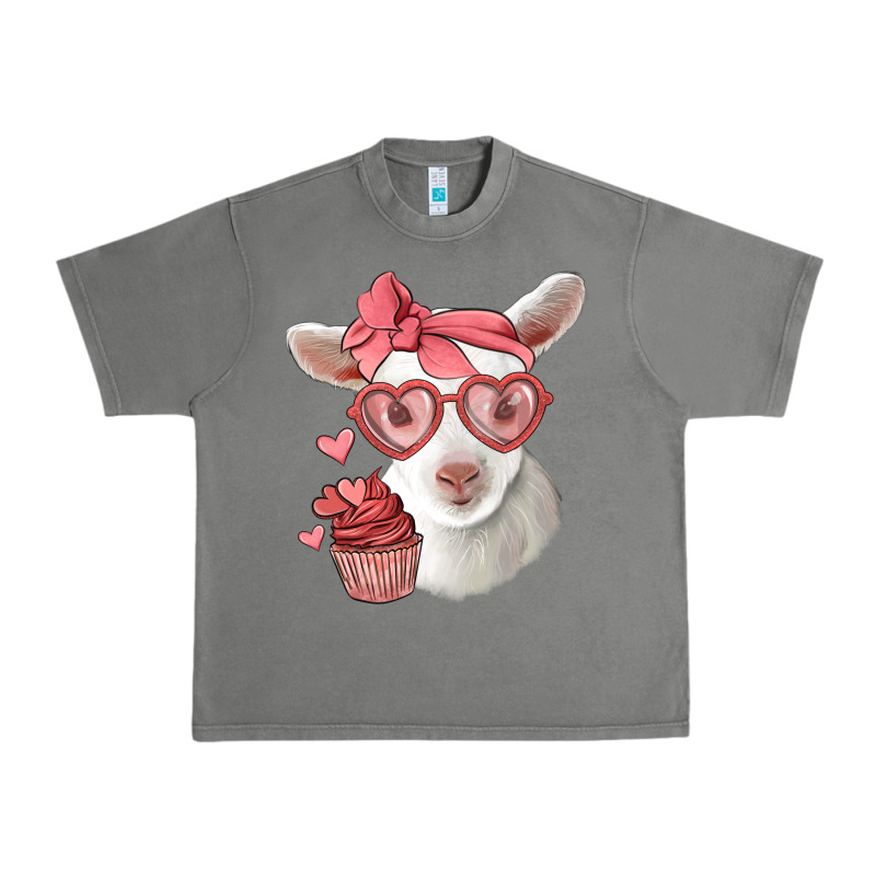 Cute Baby Lamb Valentines Day Urban Heavy Tee by Jasminsmagicworld | Teevron