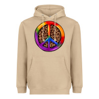 Mushroom peace sign pride Heavyweight Hoodie - JahusDesignShop