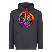 Smoke peace sign pride Heavyweight Hoodie - JahusDesignShop