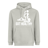 Moon Dust eat healthy Heavyweight Hoodie - DesigneFamous