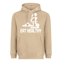 Mushroom eat healthy Heavyweight Hoodie - DesigneFamous
