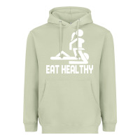 Matcha eat healthy Heavyweight Hoodie - DesigneFamous