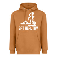 Meerkat eat healthy Heavyweight Hoodie - DesigneFamous