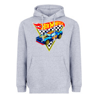 Heather Grey hot car Heavyweight Hoodie - DesigneFamous