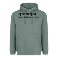 Sage grandpa Heavyweight Hoodie - DesigneFamous