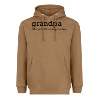 Toasted Coconut grandpa Heavyweight Hoodie - DesigneFamous