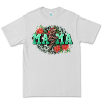 Dove Grey Mama rock lightning bolt Mother's Day Premium Tee - CowGirlArtShop