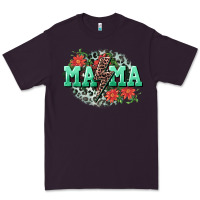 Plum Mama rock lightning bolt Mother's Day Premium Tee - CowGirlArtShop