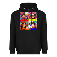 Black workaholics Heavyweight Hoodie - DesigneFamous