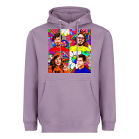 Lavender workaholics Heavyweight Hoodie - DesigneFamous