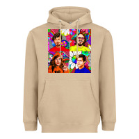 Mushroom workaholics Heavyweight Hoodie - DesigneFamous