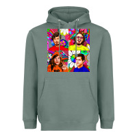 Sage workaholics Heavyweight Hoodie - DesigneFamous