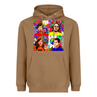 Toasted Coconut workaholics Heavyweight Hoodie - DesigneFamous