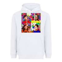 White workaholics Heavyweight Hoodie - DesigneFamous