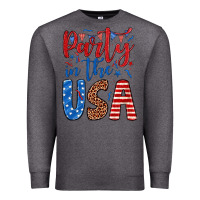 Charcoal Heather party in the usa Premium Sweatshirt - JahusDesignShop