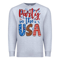 Heather Grey party in the usa Premium Sweatshirt - JahusDesignShop