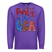 Purple party in the usa Premium Sweatshirt - JahusDesignShop