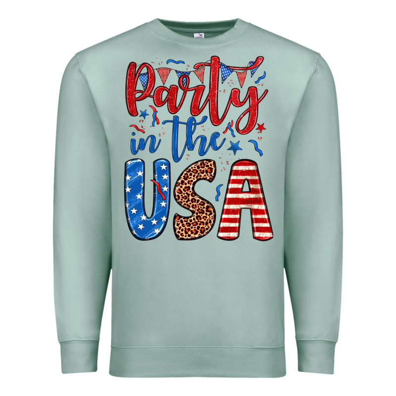 Party In The Usa Premium Sweatshirt by JahusDesignShop | Teevron