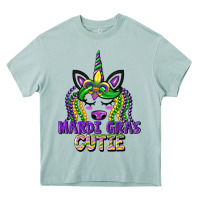 Mardi Gras Cutie Unicorn Heavy Core Tee | Teevron