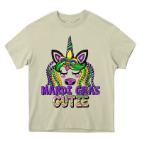 Mossy mardi gras cutie unicorn Heavy Core Tee - CowGirlArtShop