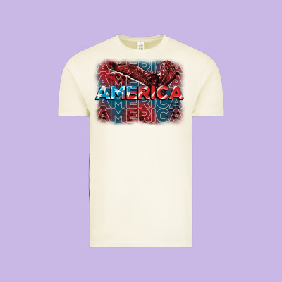 America America America America 4th Of July Vintage Tee Designed By Fadigitalartstudio