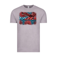 Vintage Zinc America america america america 4th of july Vintage Tee - FaDigitalArtStudio