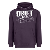 Plum Supra Drift Heavyweight Hoodie - DesigneFamous
